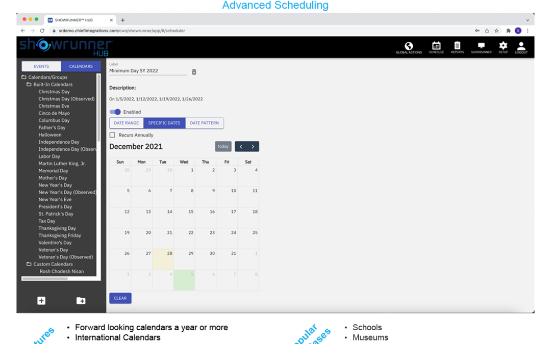 Set it and Forget it with Advanced Scheduling