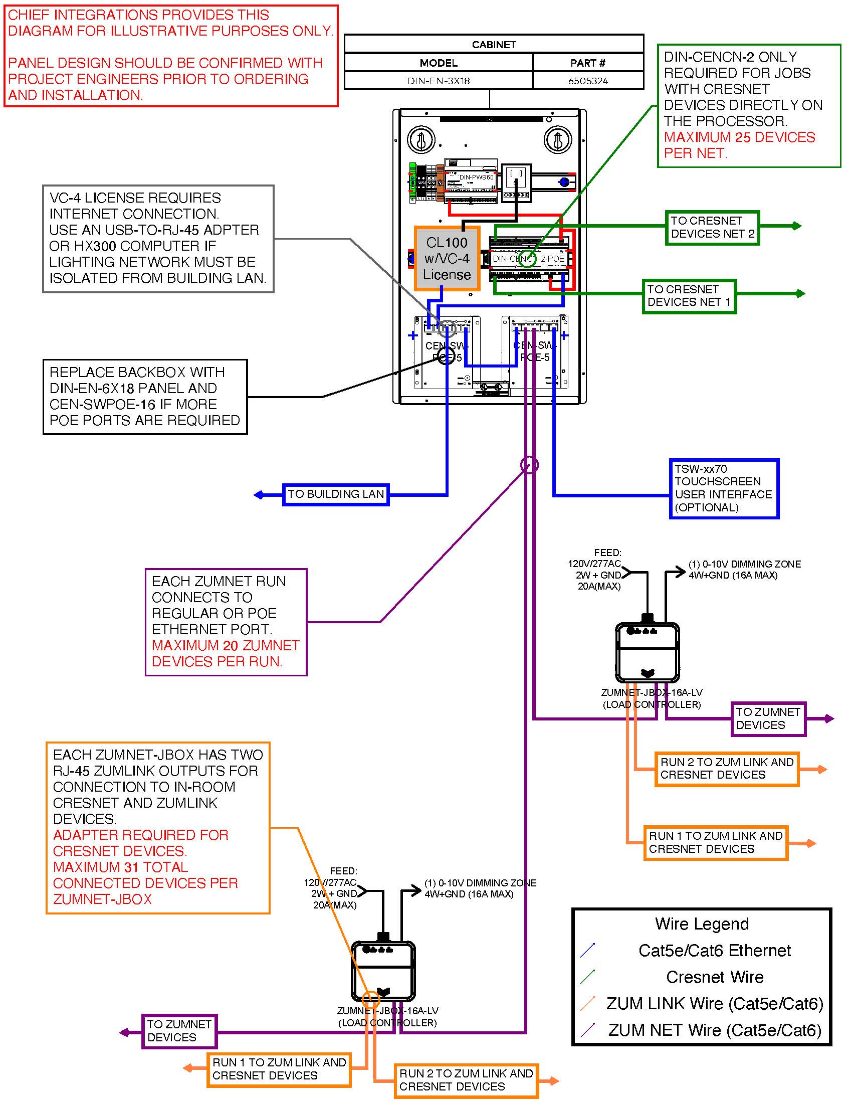 VC-4 WIRING DIAGRAM - CL100