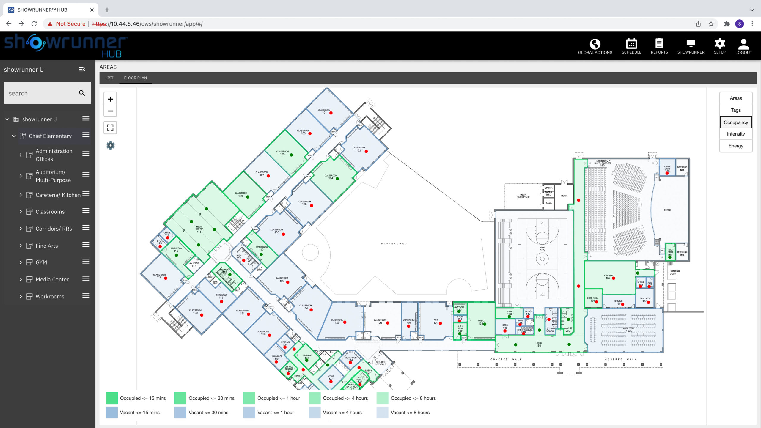 Floorplan - OccupancyView